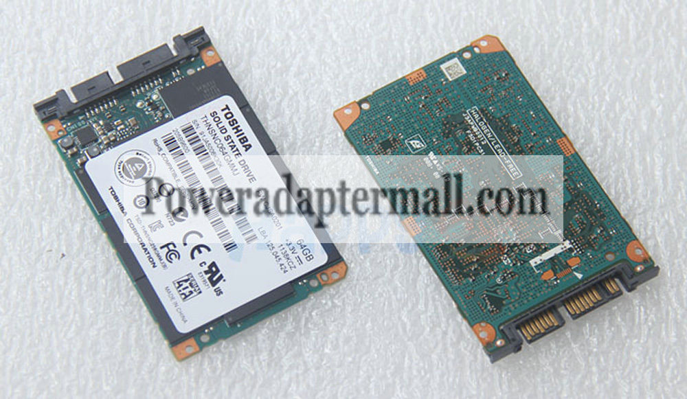 1.8"64G Toshiba THNSNC064GMMJ SSD Solid State Drive Dell D420