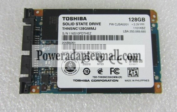 1.8"Toshiba THNSNC128GMMJ SSD SATA 128G for Lenovo x60 x6s x61