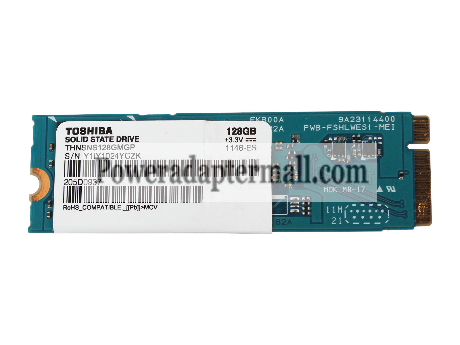 Toshiba THNSNS128GMGP SSD 128G NGFF PCI-E For ThinkPad X1 Carbon