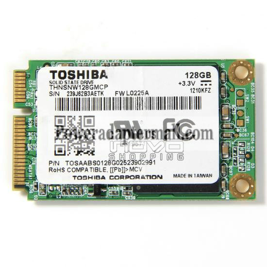 Toshiba 128GB SSD THNSNW128GMCP mini PCIe Msata for Samsung Dell