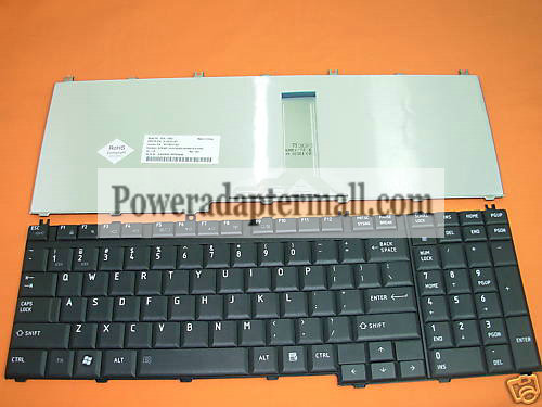 Black Toshiba Qosimio X300 X305 Series Laptop Keyboard