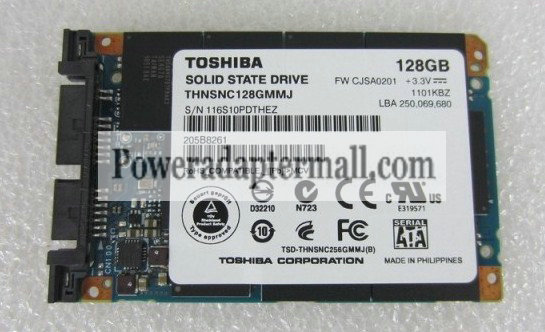 Toshiba SOLID STATE DRIVE THNSNC128GMMJ SATA 128G Lenovo X300 X3