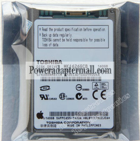 1.8"Toshiba MK1626GCB 160GB HDD for iPod classic Replace HS161JQ
