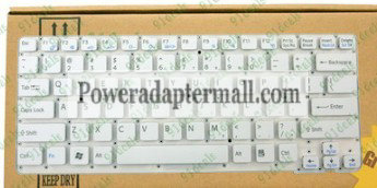 New Sony VPCCA VPC-CA VPCCA36 VPCCA38 US White Keyboard