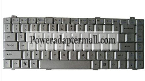 New Gateway W350I W350R W350L W350A US Keyboard Silver