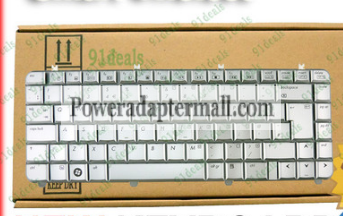 New HP Pavilion dv5-1000 dv5-1300 UK Silver keyboard