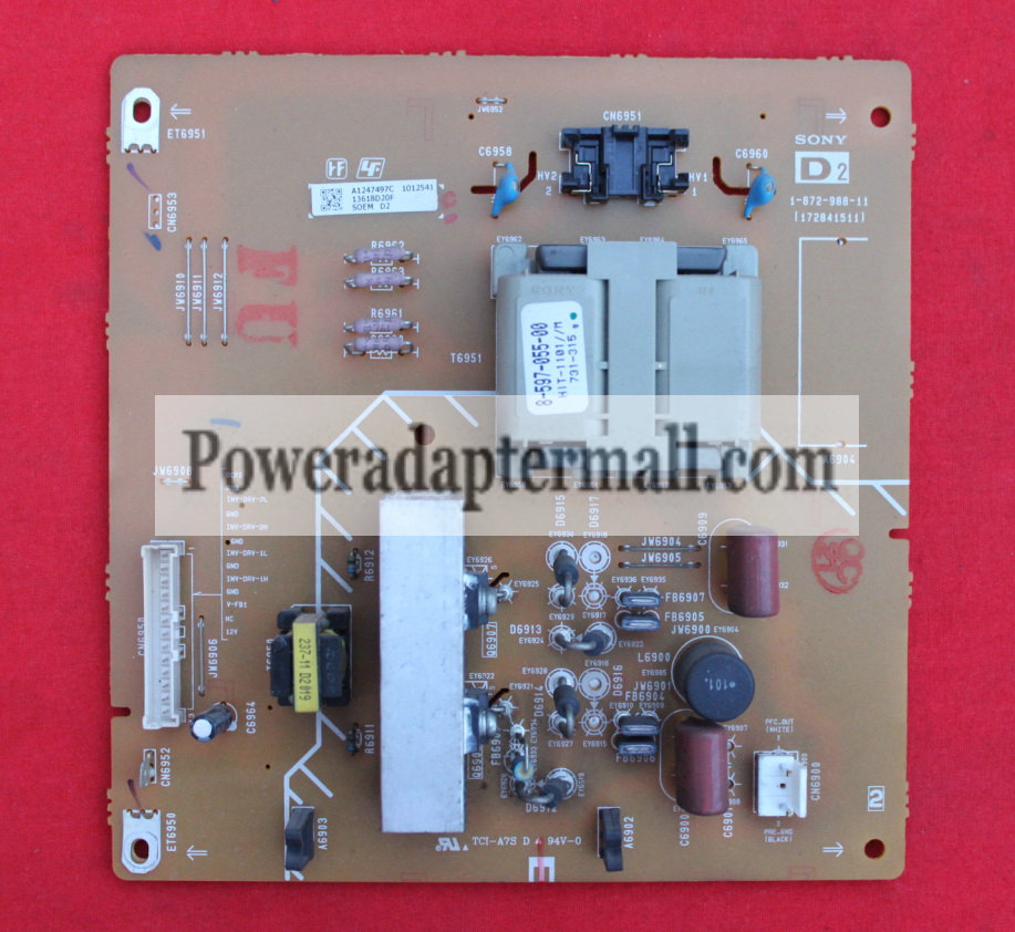 Genuine Sony KDL-46V300A 1-872-988-11 High voltage board