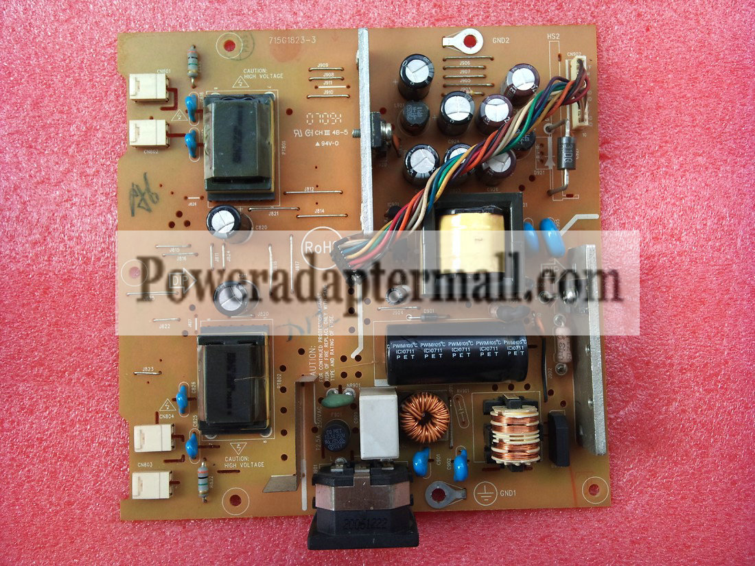 Genuine AOC 715G1823-2-LG 197V Power Supply Board 715G1823-3