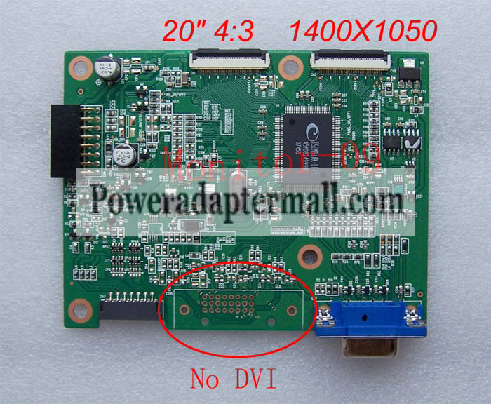 A190A2-A02-H-S1 Main Board DVI For CHIMEI PANEL 20"
