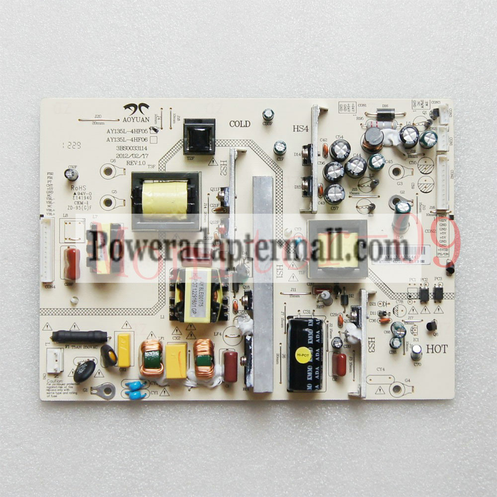 Power Board AY135L-4HF05 For SCEPTRE X409BV-FHD
