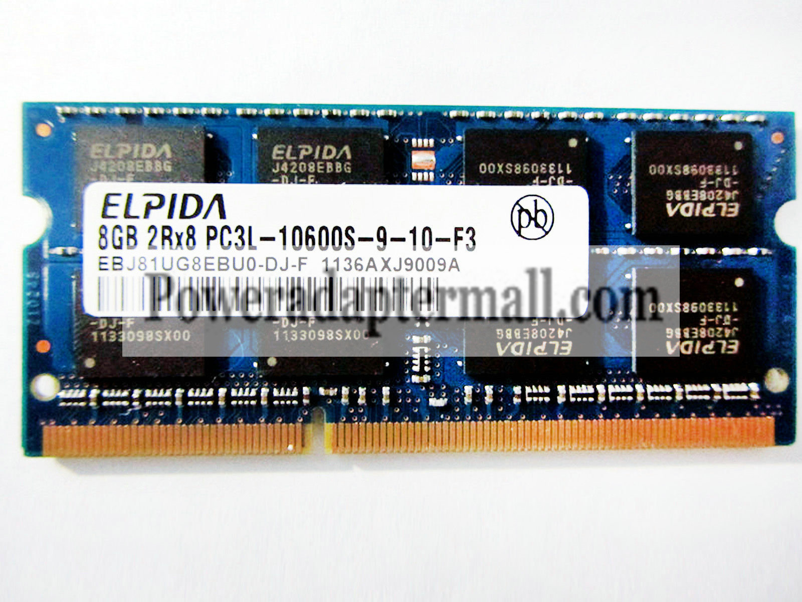 Elpida 8GB 2Rx8 DDR3 1333MHz SODIMM PC3-10600 Memory RAM for PC