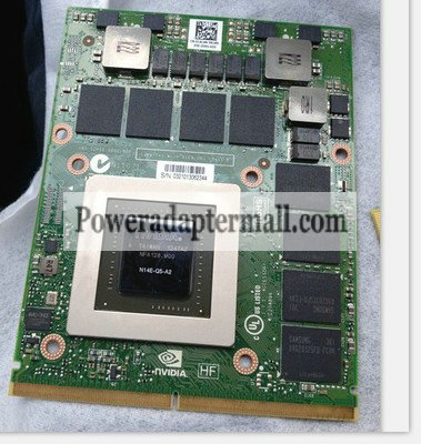 Dell alien nvidia GTX880M 8GB GDDR5 MXM3.0 Graphics Card