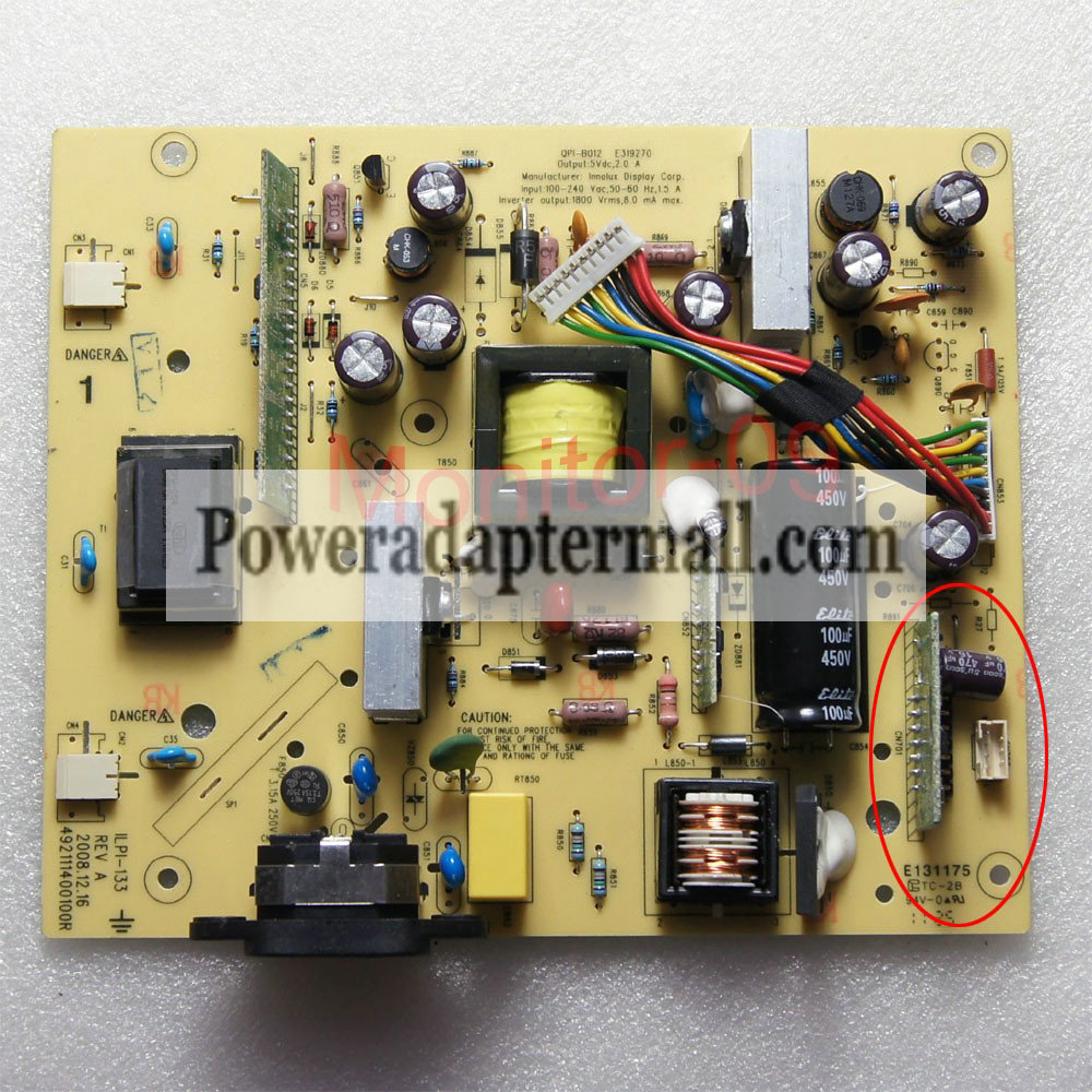 Genuine HP Q1859 Power Supply Board ILPI-133 492111400100R