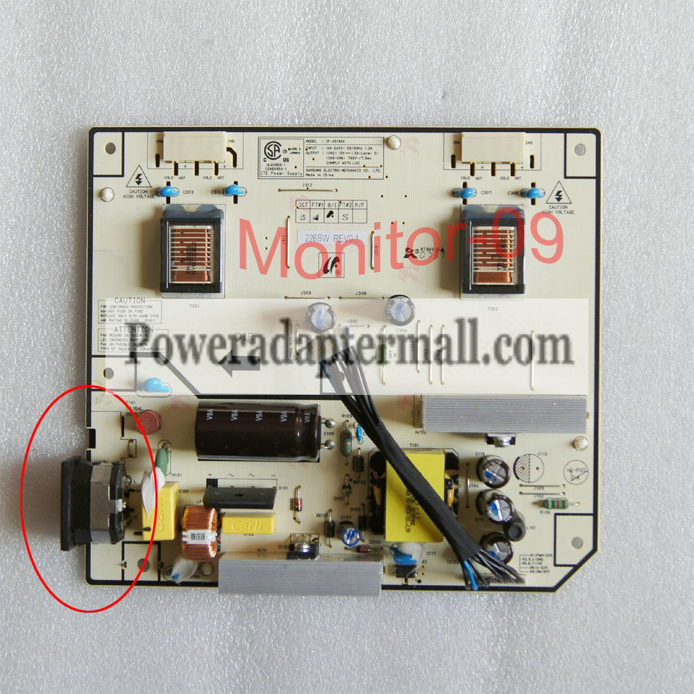 IP-45130A BN44-00127M Power Board For SAMSUNG 226BW LS22MEWSF