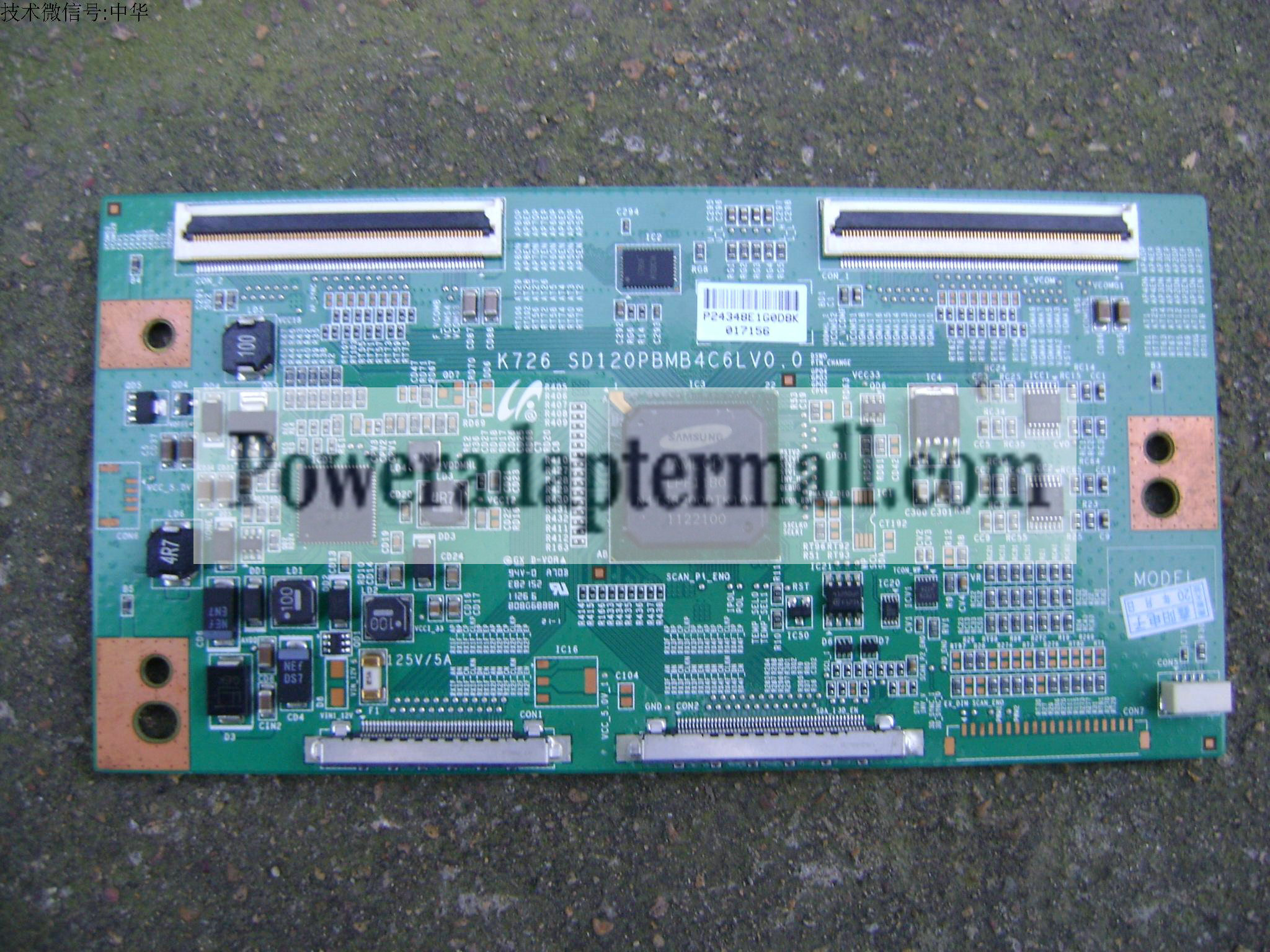 Samsung LTA430HW01 K726_SD120PBMB4C6LV0.0 T-CON logic Board