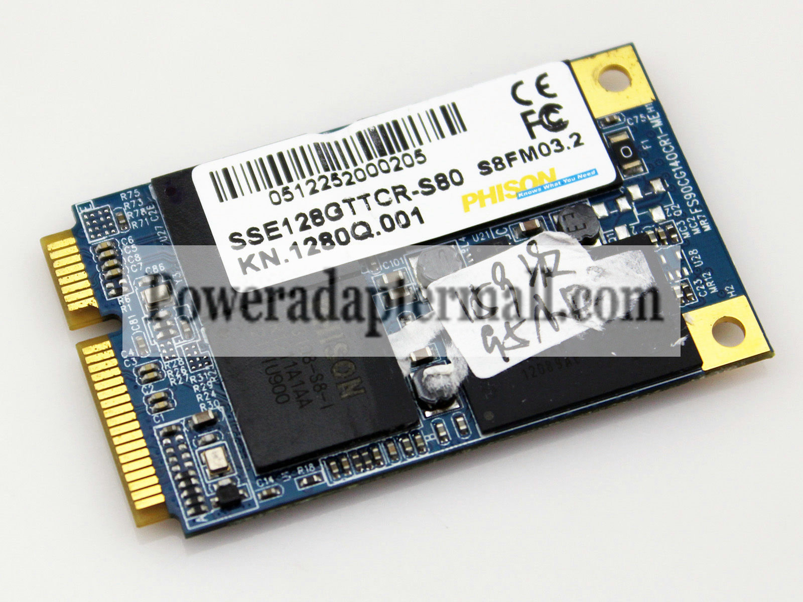 PHISON 128GB SSD MSATA SSE128GTTCR-S80 KN.1280Q.001 Solid State