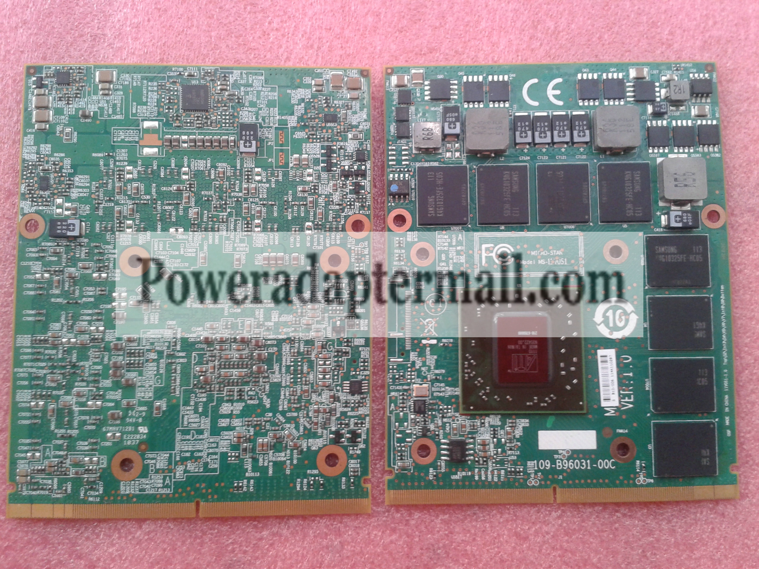 MSI GX640 GX640/GX740 HD5870 VGA Video Card MXM3 109-B96031-00C