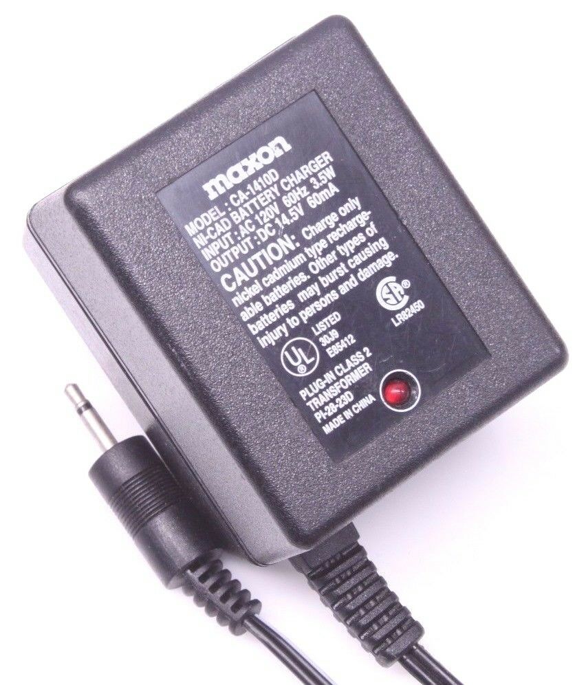 Maxon CA-1410D AC DC Power Supply Adapter 14.5V 60mA for NiCD Battery Charger Brand: Maxon Type