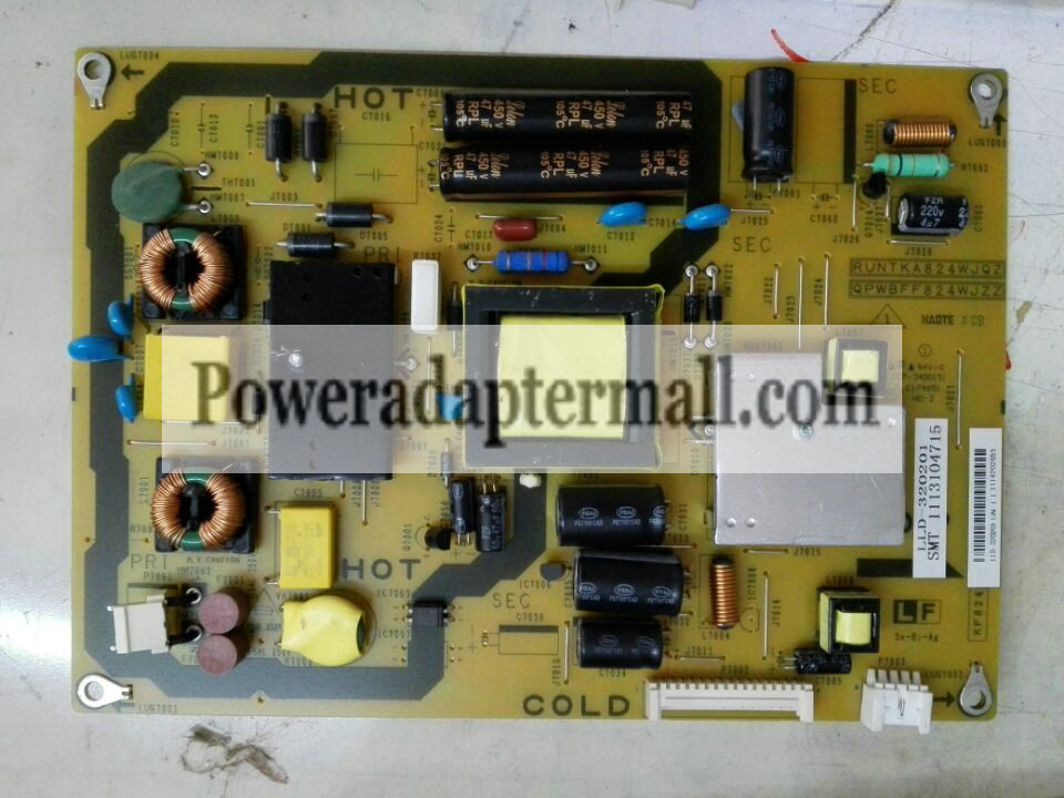 Genuine Sharp LCD-32LX530A Power Supply Board RUNTKA824WJQZ