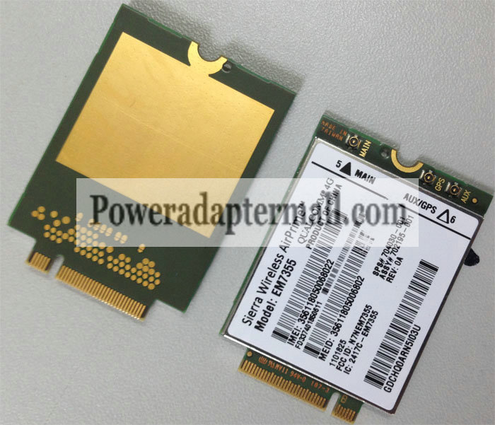 Sierra Gobi5000 EM7355 WWAN Card for ThinkPad X1 Carbon