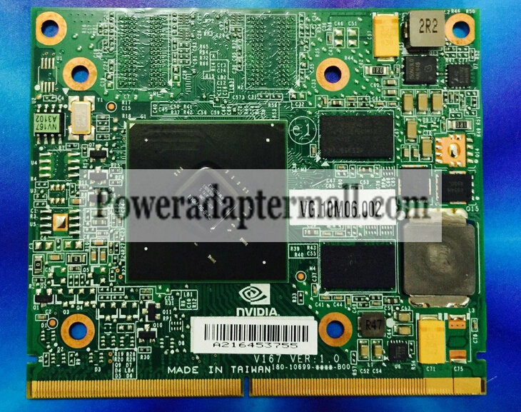 NVIDIA GT210M DDR3 VG.10M06.002 512MB Video VGA Card - Click Image to Close