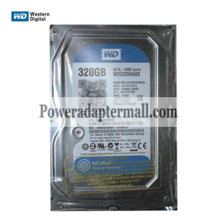 Western Digital WD3200AAKX Blue 320GB 7200RPM 16MB SATA 3.5"