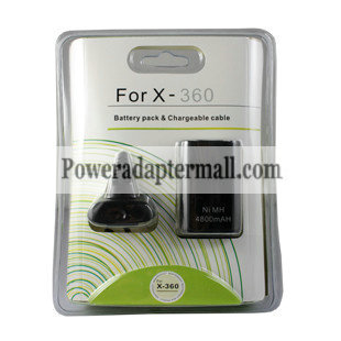 3600MAH battery for Xbox360