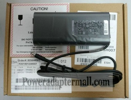 19.5V 6.67A Dell Precision M3800 06TTY6 6TTY6 Ac Adapter Power