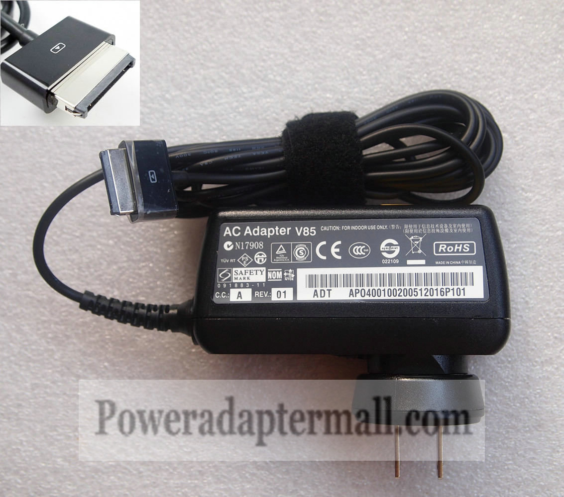 15V 1.2A Asus Eee Pad Transformer TF700T-B1-CG AC Adapter 40Pin