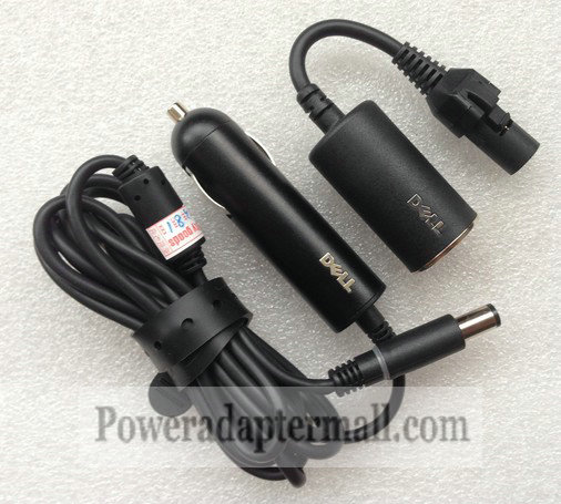 19.5V 4.62A Dell Y808G NN236 J62H3 DC Car/AIR Charger Adapter