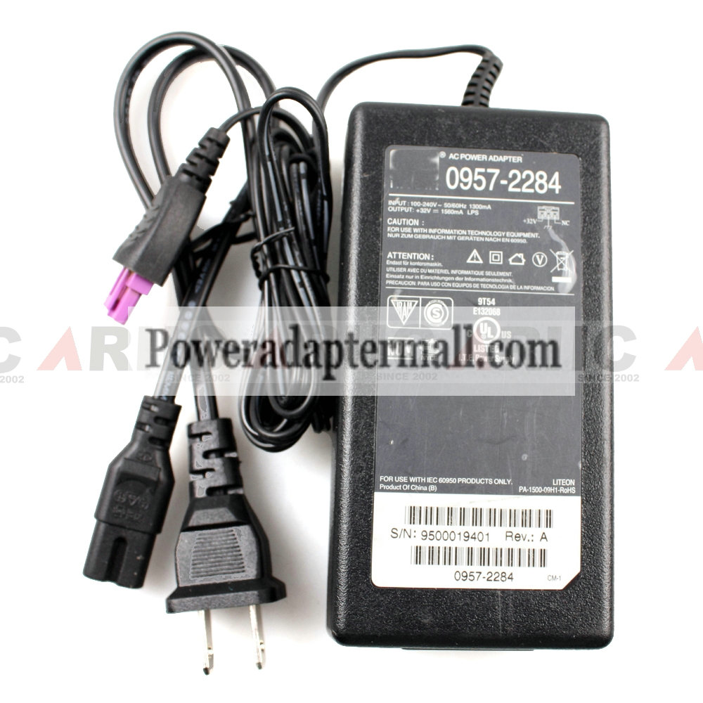 HP 0957-2284 32V 1560mA Print Power Supply AC Switching Adapter