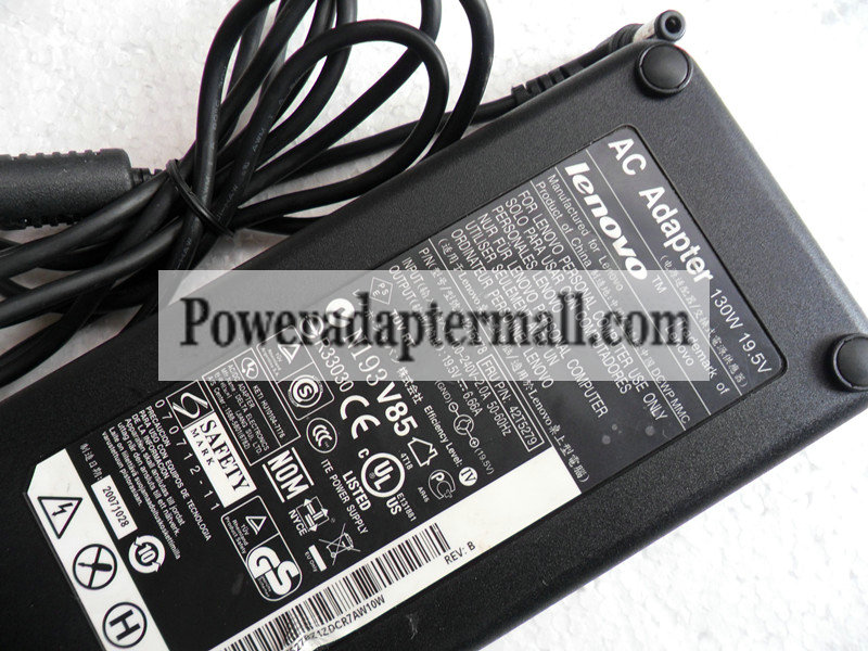 130W Lenovo IdeaCentre A600 3011-2BU 3011-2CU AC Adapter