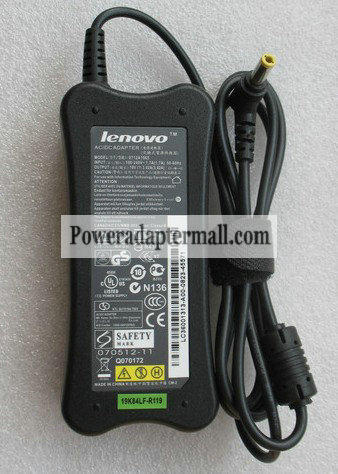 65W Genuine AC Adapter for IBM/Lenovo 41R4519 41R4520 41R4521 - Click Image to Close