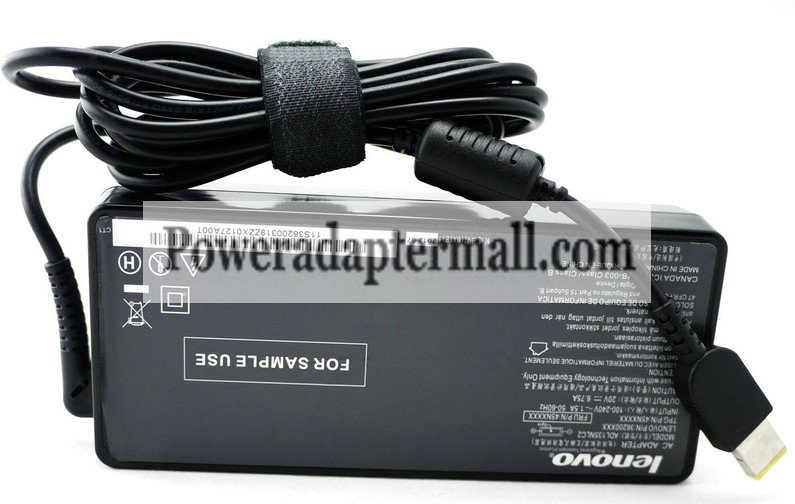 20V 6.75A Lenovo ADLX135NDC3A 45N0361 45N0362 AC Adapter