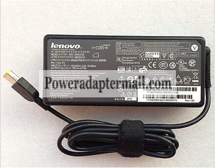 20V 6.75A Lenovo ADL135NDC3A ADL135NLC3A ADL135NCC3A AC Adapter