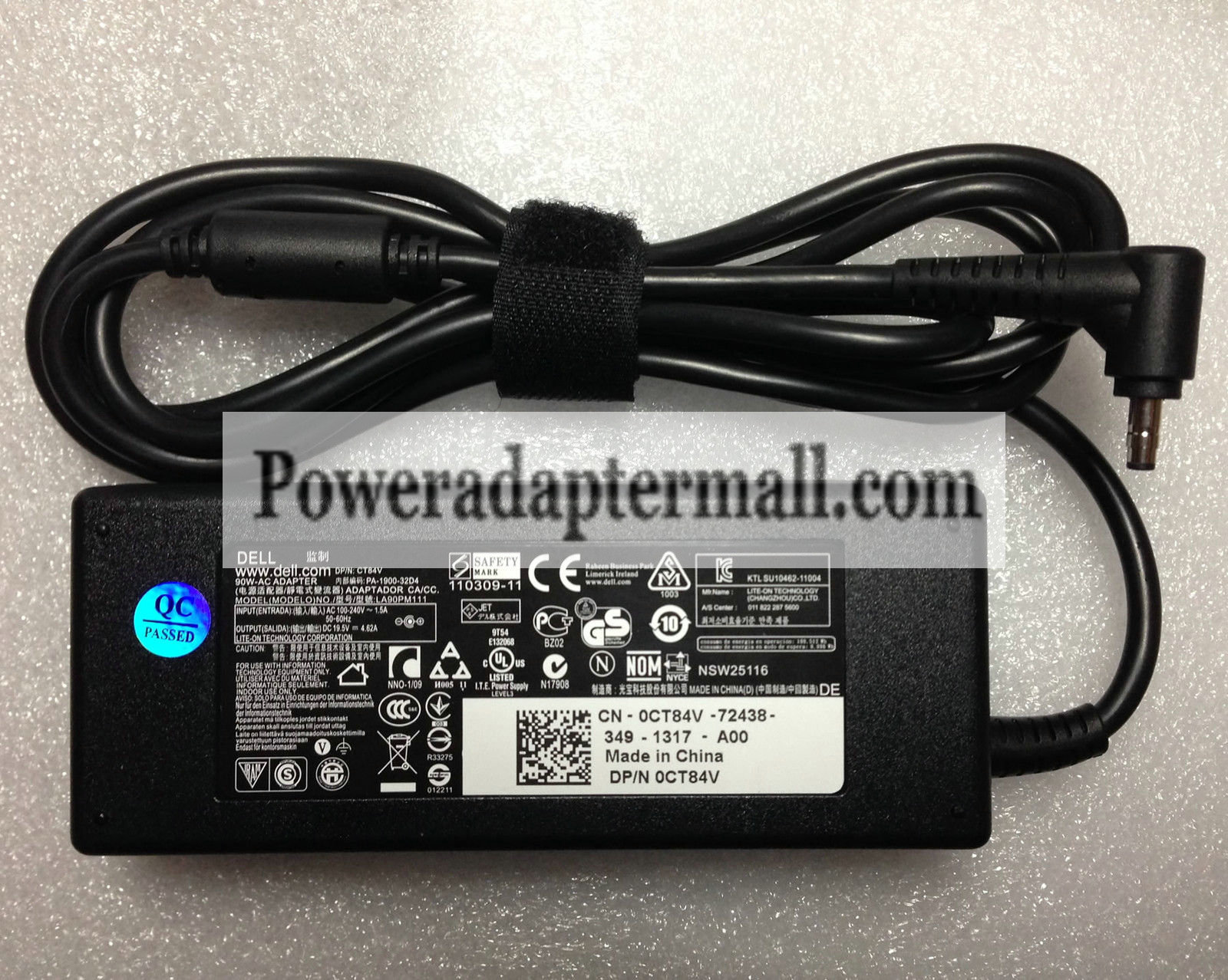 Original 90W Dell LA90PM111 DA90PM111 FA90PM111 AC Adapter