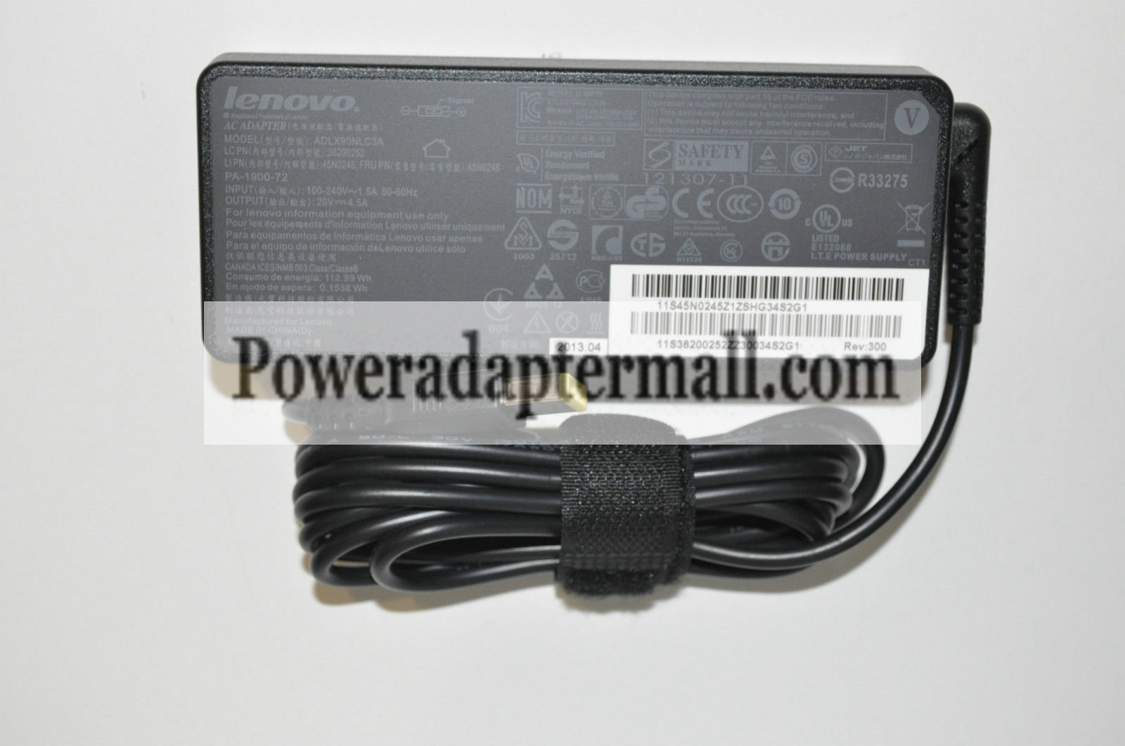 20V 4.5A Lenovo 45N0234 45N0236 45N0238 AC Adapter power supply