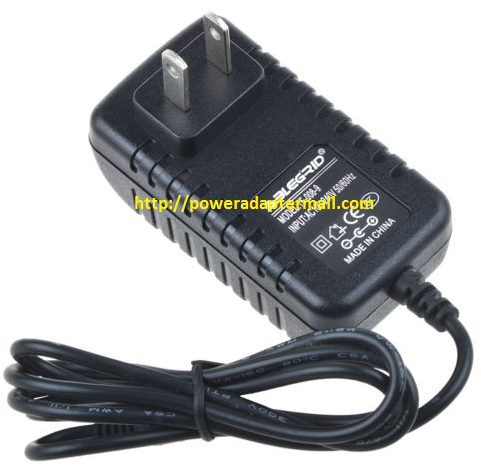 New DRC6318E DVD Portable AC Adapter for RCA DRC6317E Power Supply Cable Charger PSU