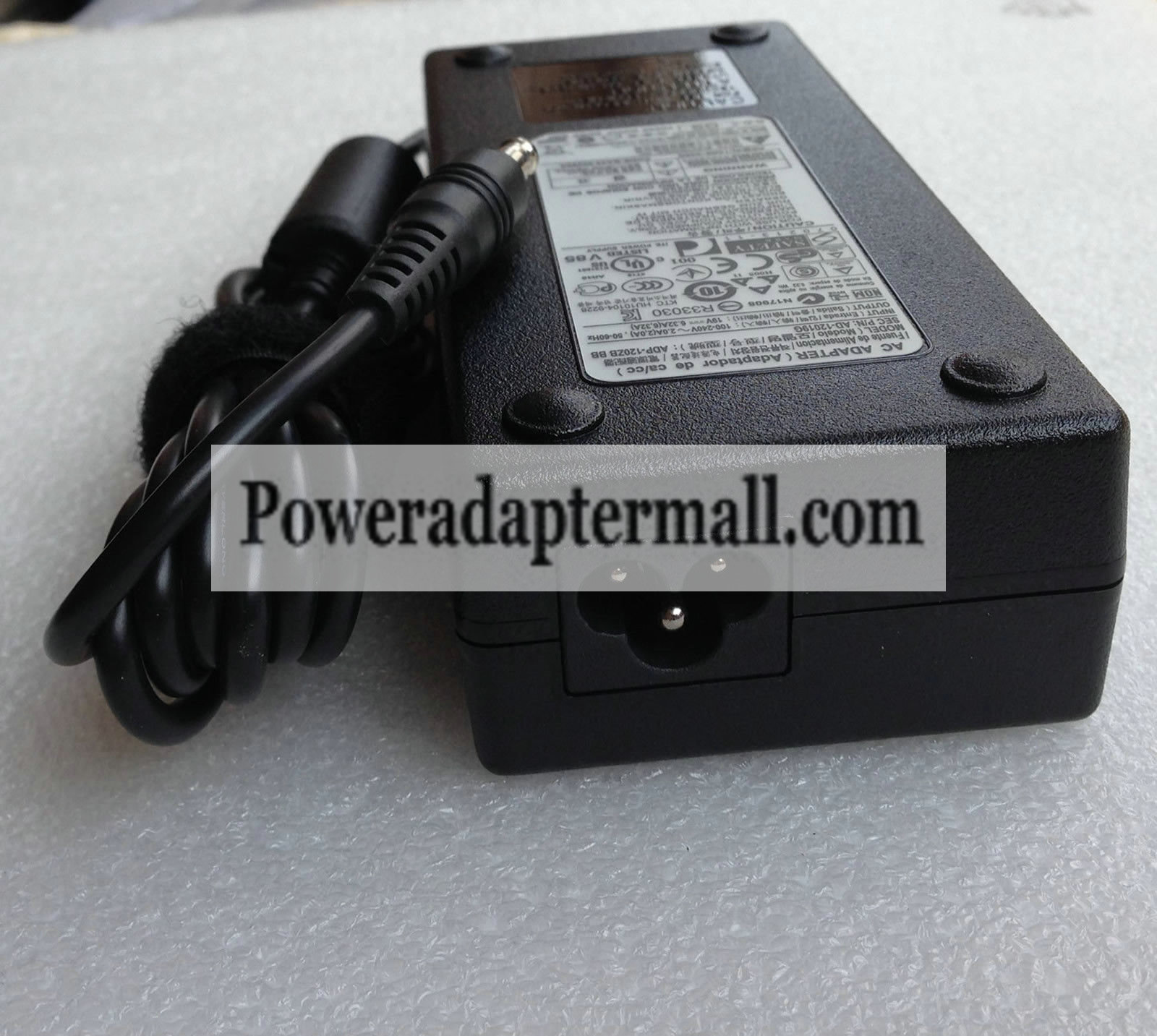 19V 6.32A Samsung DP700A3D-S03AU ADP-120ZB BB AC Adapter Charger - Click Image to Close