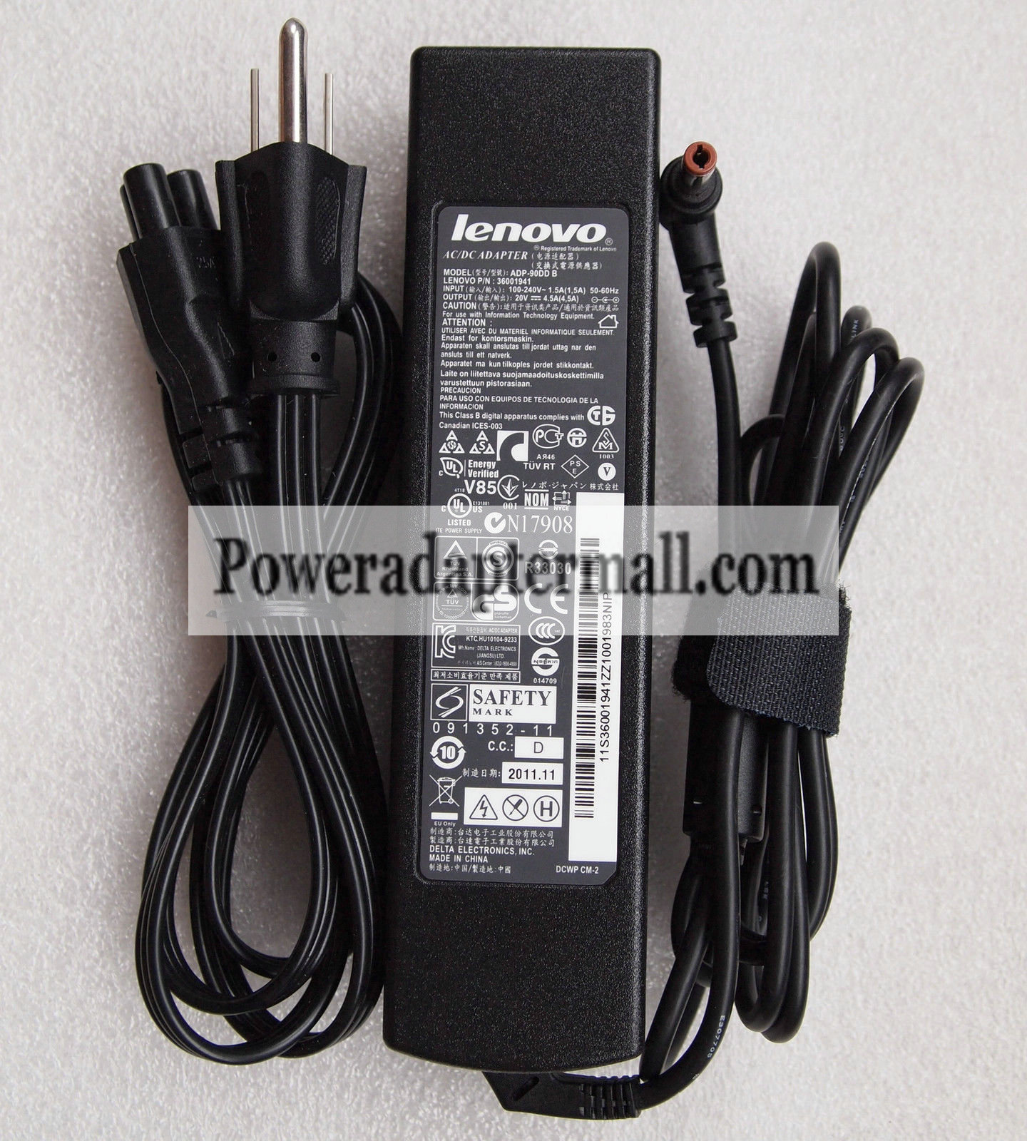 Original 90W Lenovo G565 Z465 Z565 B470 B475 AC Adapter power