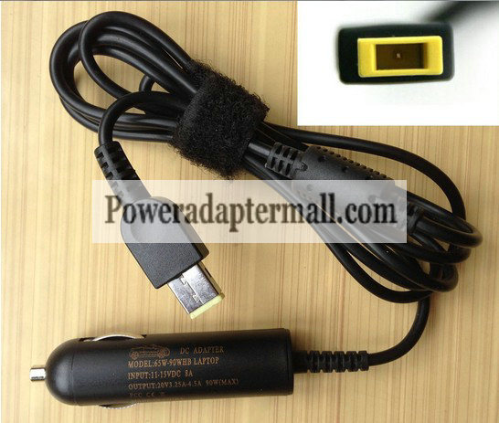 NEW Genuine Lenovo Thinkpad S431 S531 Car charger DC adapter - Click Image to Close