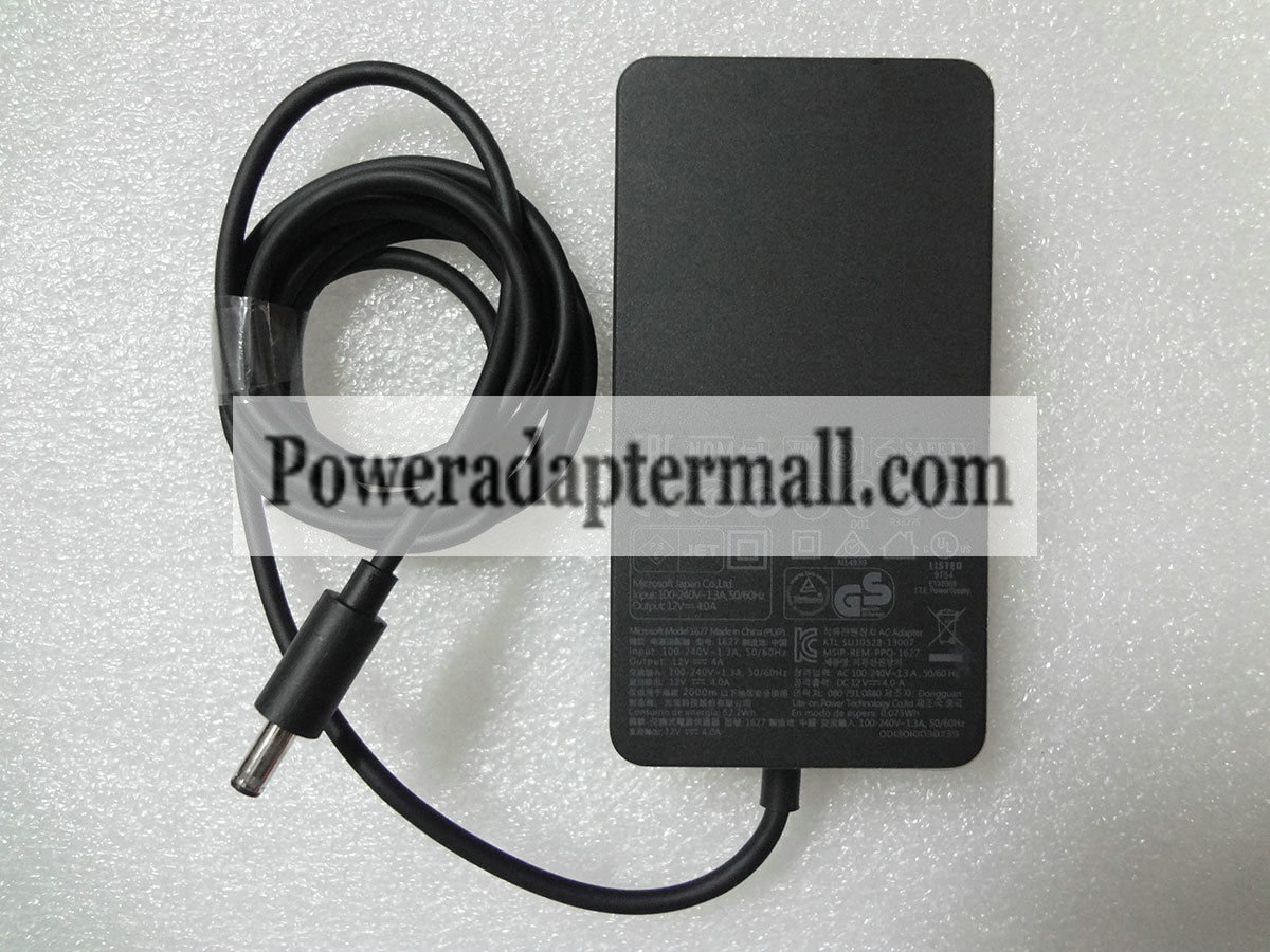 Original 48W AC adapter 1627 Microsoft 12V 4A Surface Pro 3 PC