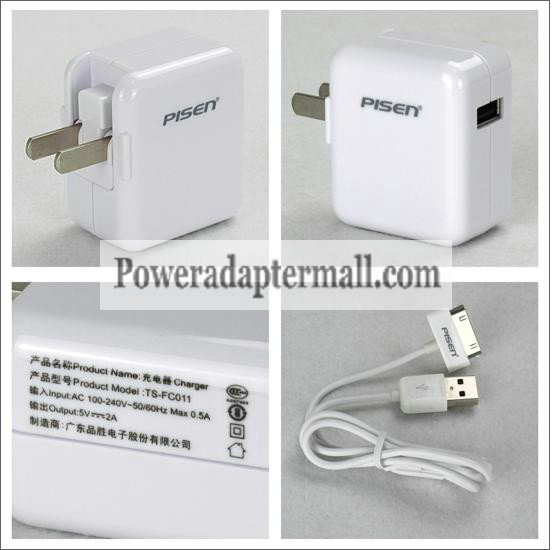 5V 2A 10W Samsung Galaxy Tab P5100 P3110 Tablet PC IPad Charger