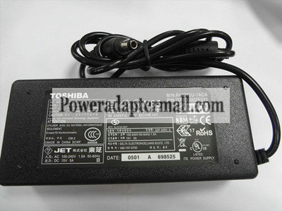 19V 3.42A Toshiba PA3432U-1ACA PA3467 PA3467E AC Adapter