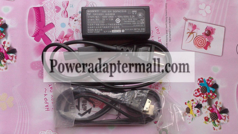 5V 1.5A Sony SGPAC5V6 SGPUC2 SGPT121 AC Adapter power