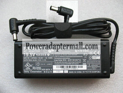 Original 90W SONY VAIO VGN-S430 PCGA-AC19V10 AC Power Adapter - Click Image to Close