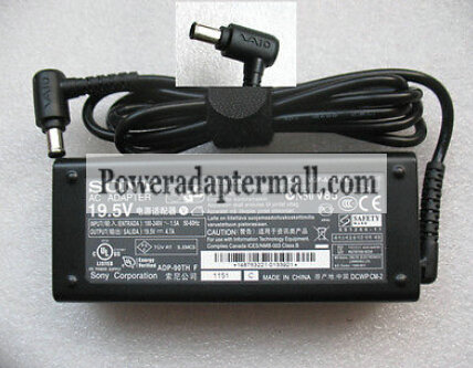 new original 90W SONY VGN-FJ VGN-FJ270 VGN-FJ290 AC Adapter