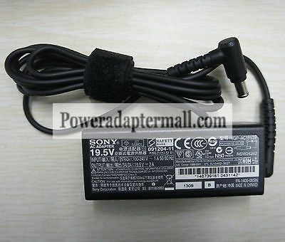 19.5V 2A 39W Sony VAIO SVT1313ACXS Ultrabook PC AC Adapter - Click Image to Close