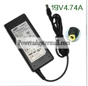 19V 4.74A 90W Samsung RV711 AC Adapter Power Supply charger