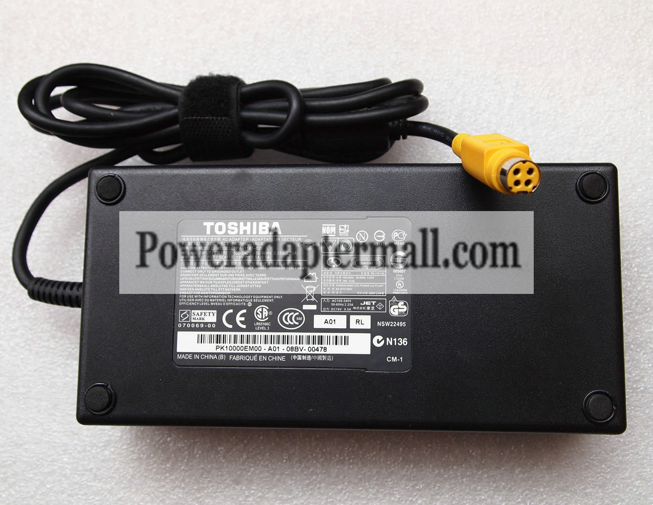 180W Toshiba Qosmio X500 X700 PA5084A-1AC3 AC Adapter 4Pin - Click Image to Close